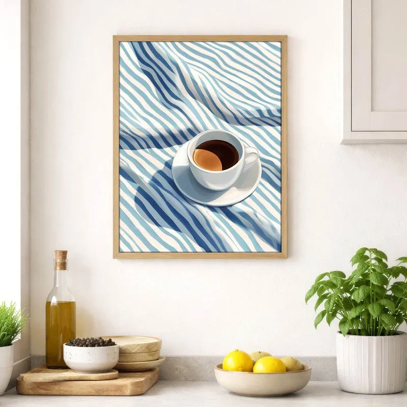 Coffee Couture Archival Canvas Wall Art - Brown media 4