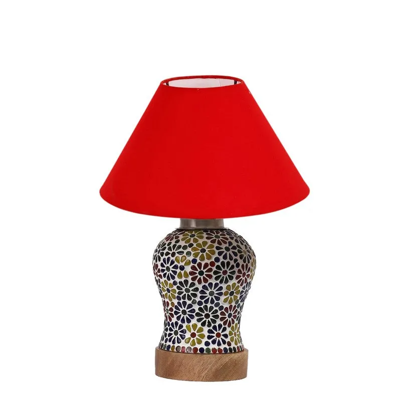 Seralya Wooden Table Lamp - Multicolor media 5