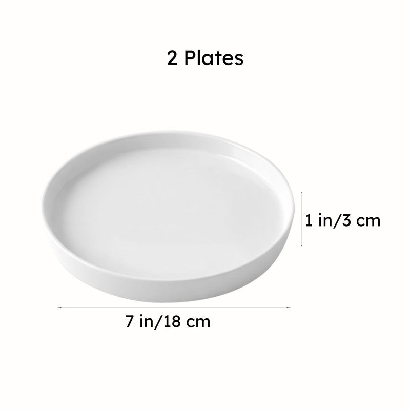 Ceraflor Ceramic Dinner Plate - Set Of Two media 8