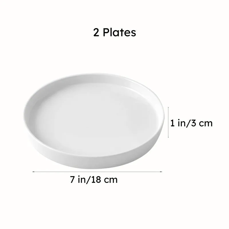Ceraflor Ceramic Dinner Plate - Set Of Two - 8