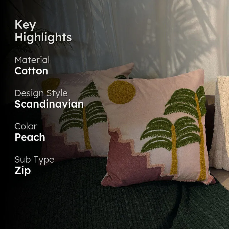 Tropikal Palms Cushion Cover - Set Of Two media 2