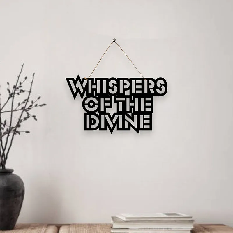 Whispers Of The Divine Mild Steel Wall Accent media 1