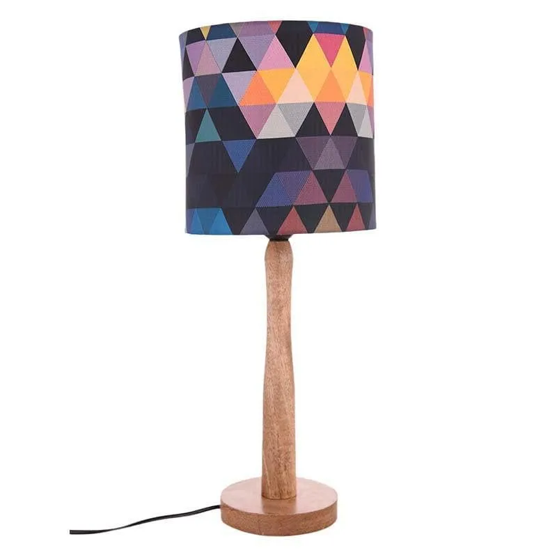 Pixel Poise Fabric Table Lamp - Multicolor media 4