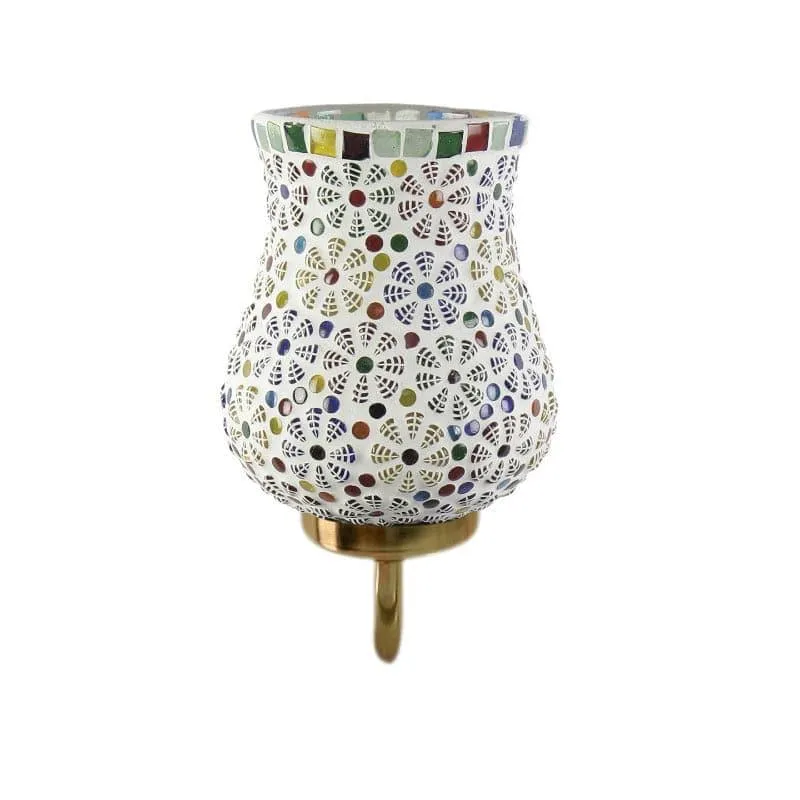 Galora Flora Goblet Glass & Metal Wall Lamp media 4