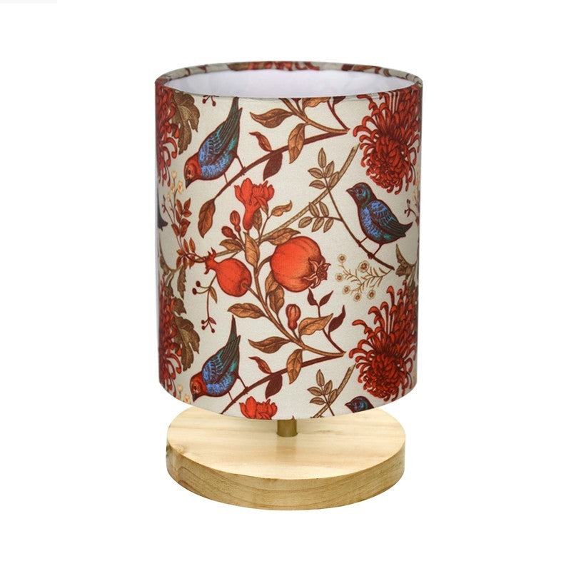 LumiRest Bedside Night Wooden Table Lamp - Multicolor media 4