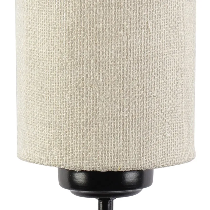 Cyluxe Soft Loom Jute Wall Lamp - Brown media 8