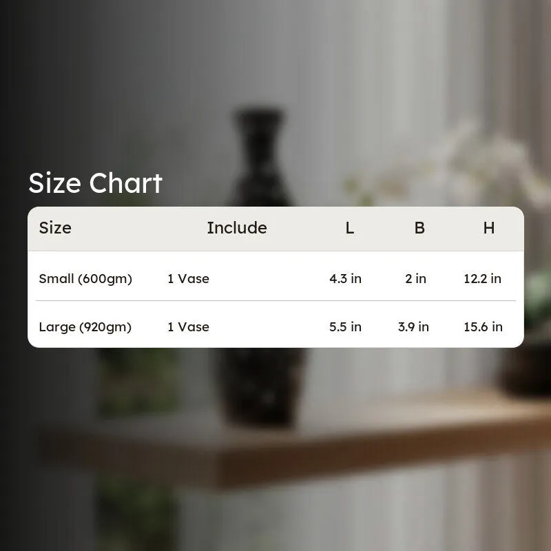 Sophia Floral Vase - Black media 6