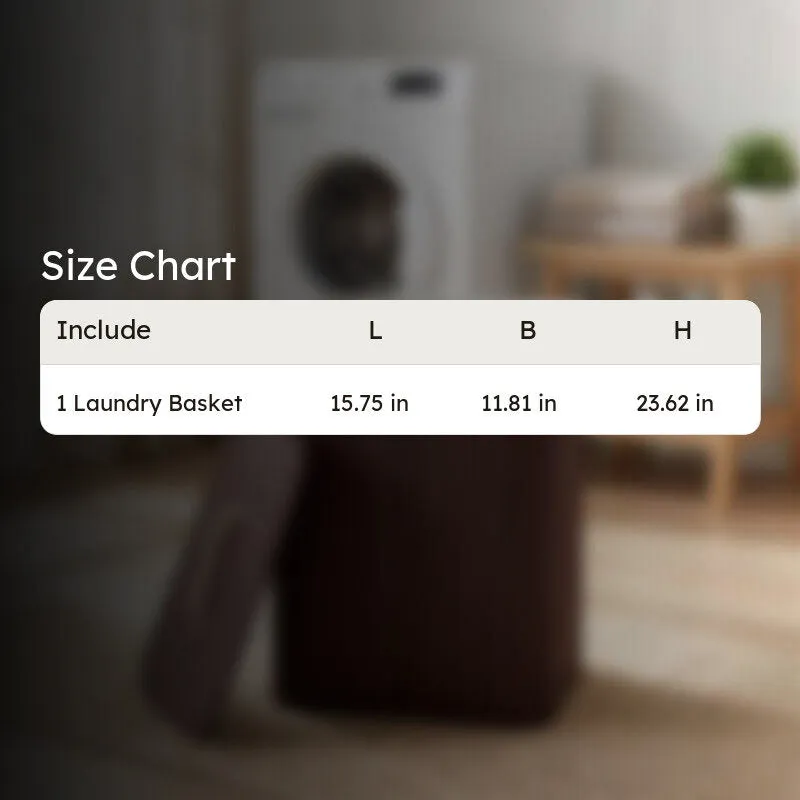 Rioware UrbanRib Laundry Basket - Brown media 10