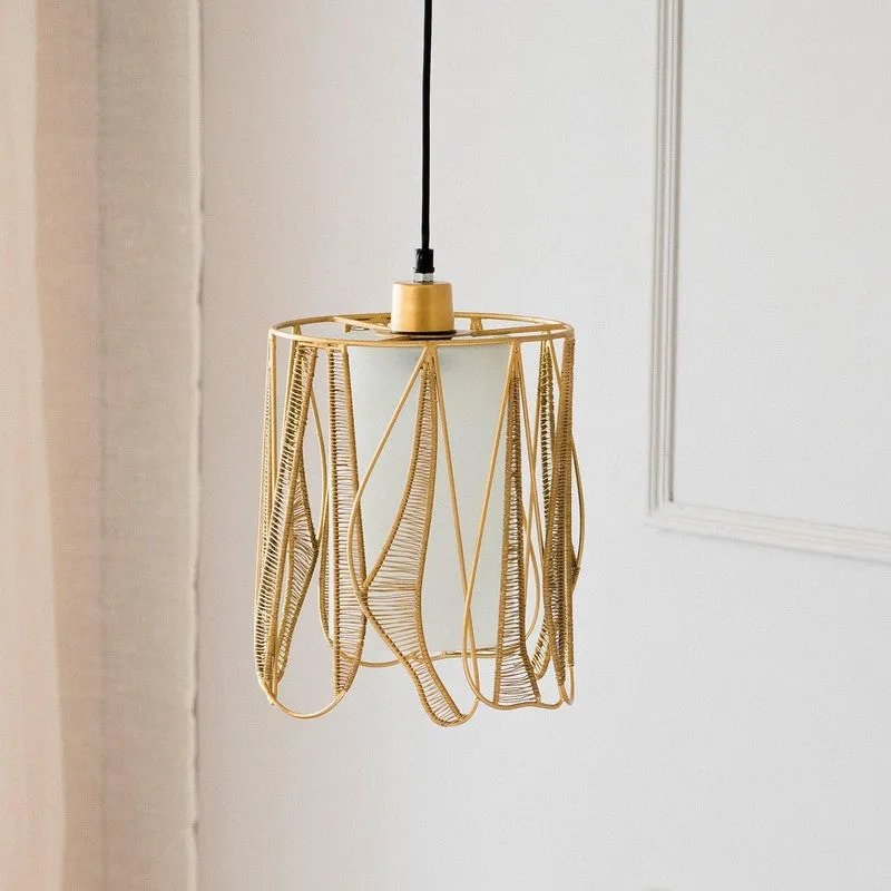 Orange Tree Aponi Metal Ceiling Lamp media 2