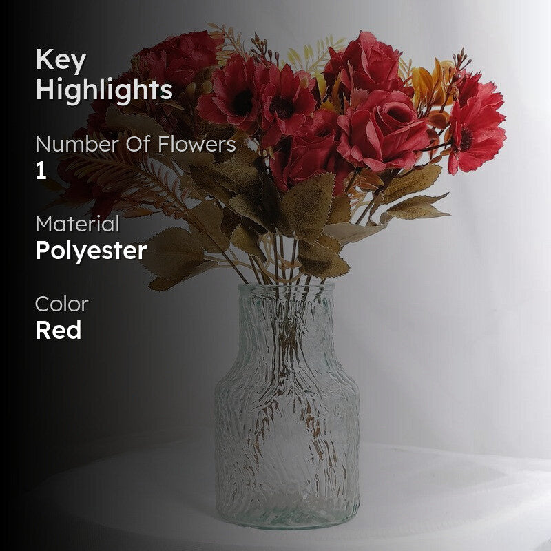 Edelle Rose Polyester Floral Stick media 2