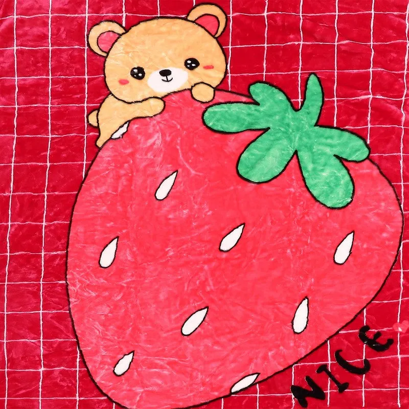 Monte Carlo Berry Bliss Throw Blanket - 600 GSM media 6