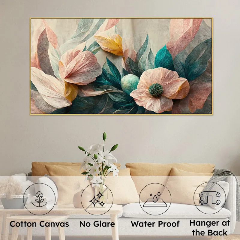 Brie Flora Canvas Wall Painting media 8