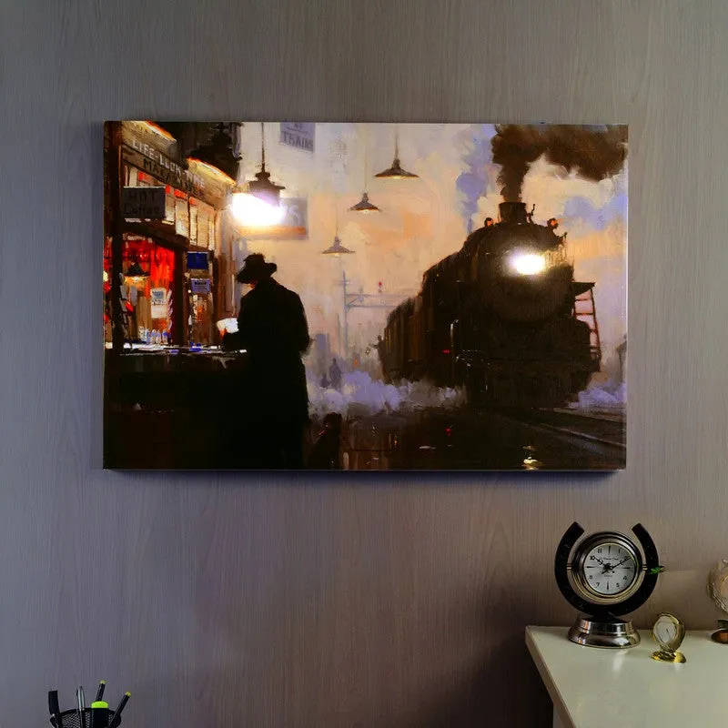 The Last Departure LED Wall Art media 3