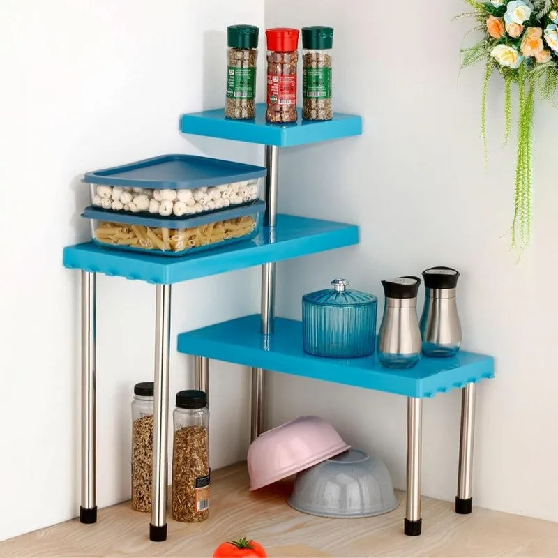 Smart Stack Blue PVC Shelves media 3