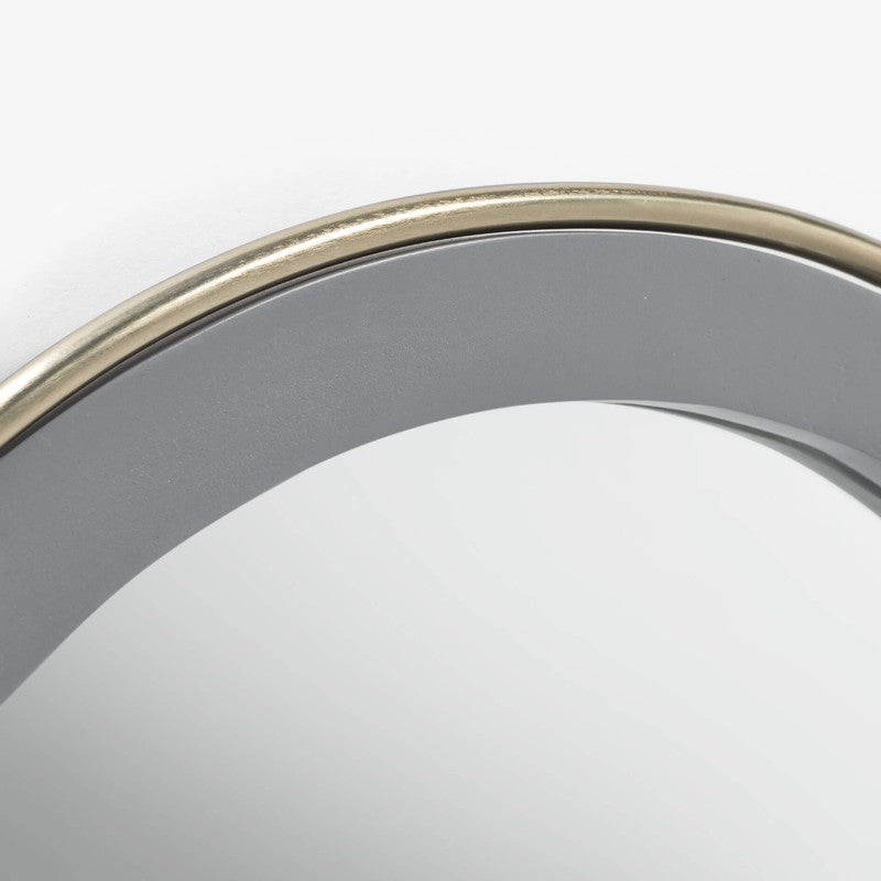 Orange Tree Tosi Round Wall Mirror - Gold,Silver media 6