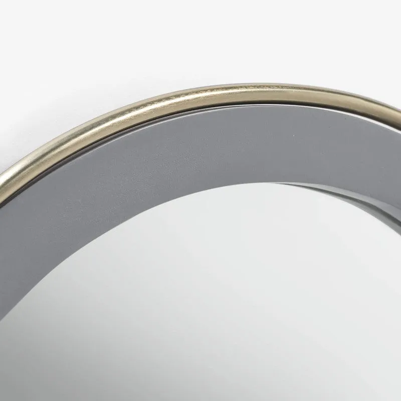 Orange Tree Tosi Round Wall Mirror - Gold,Silver media 6