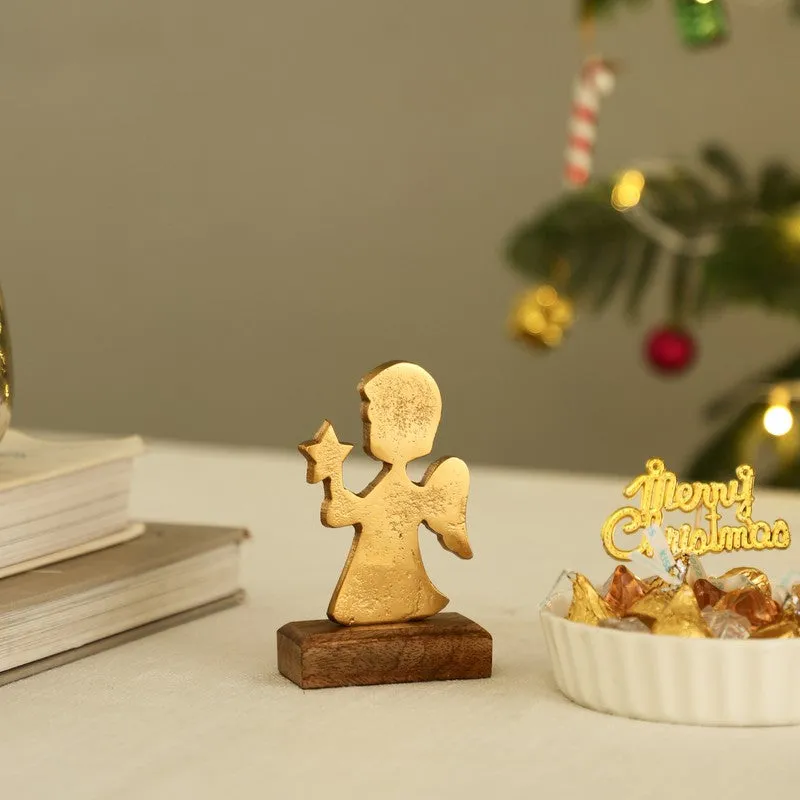 Seraphic Aluminum Grace Angel Showpiece media 1