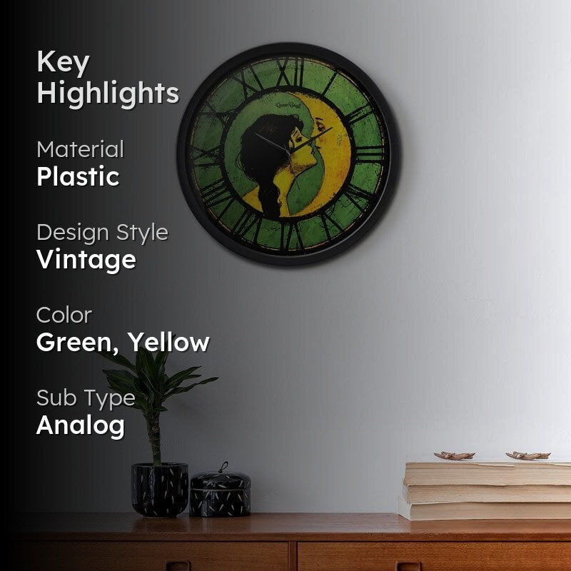 Moonkiss Wall Clock media 2