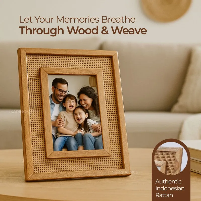 Fynlan Boho Wooden Photo Frame media 7
