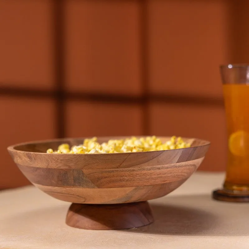 Hand-Turned Wood Mixing Bowl - 2625 mL media 6