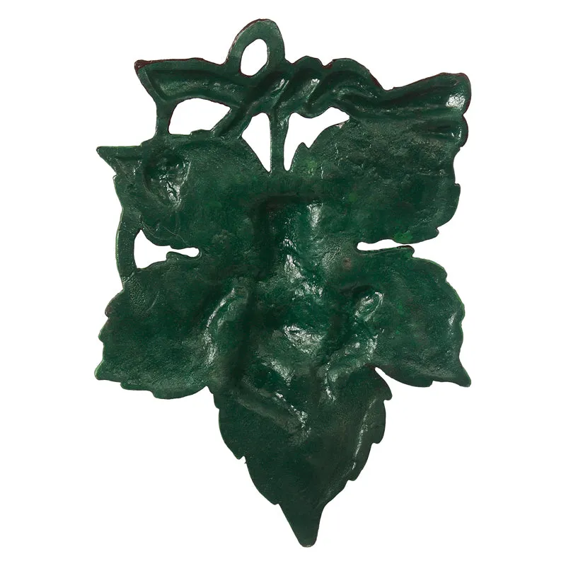 Balganesha Decorative Religious Metal Wall Accent - Green & Gold media 5