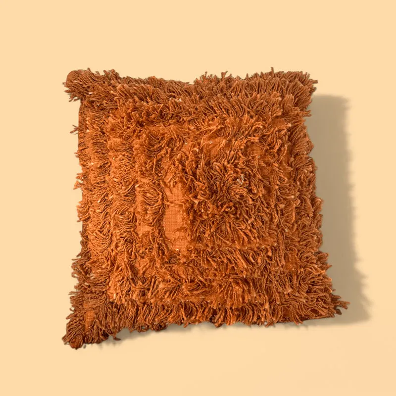 Monowave Tufted Cotton Cushion Cover Set - Set Of Three media 5