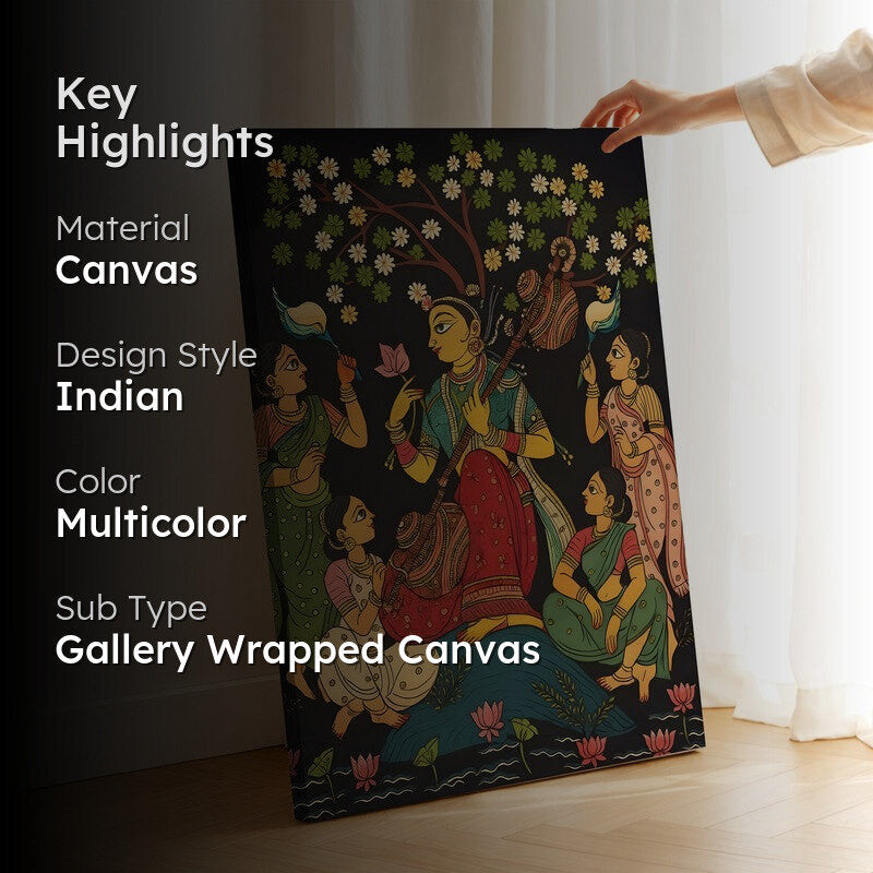 Royal Blossom Banquet Canvas Wall Art & Paintings media 2