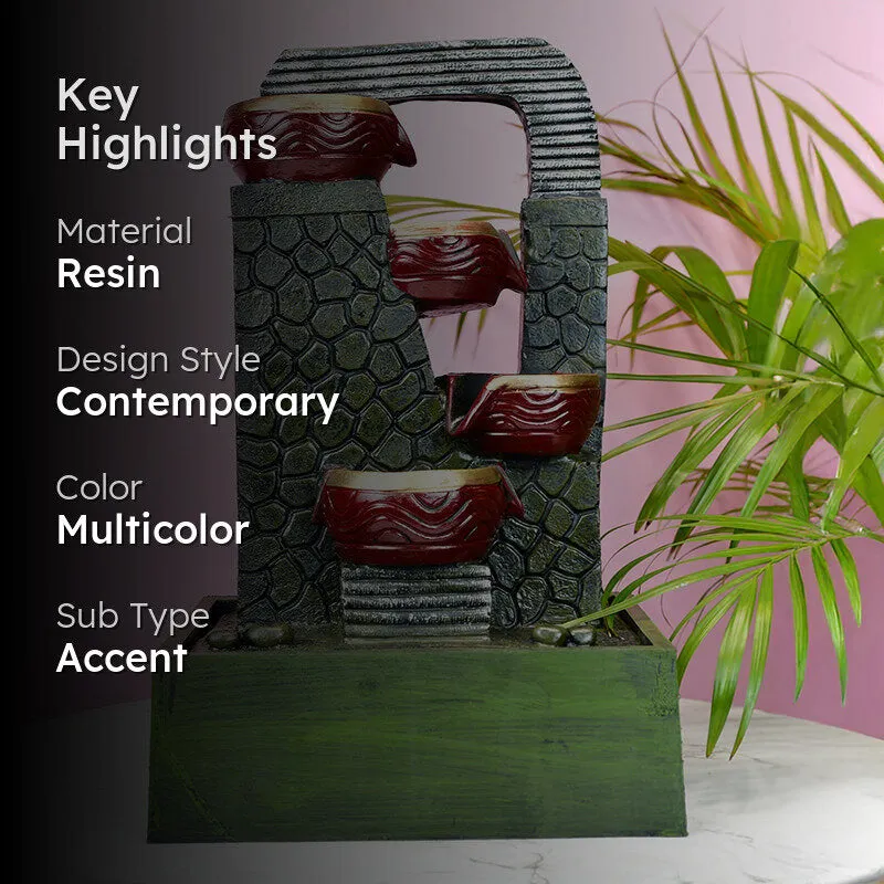 Zen Waterfalls Tabletop Fountain media 2