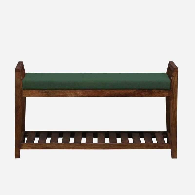 Drift Mango Wood Shoe Rack - Green media 4