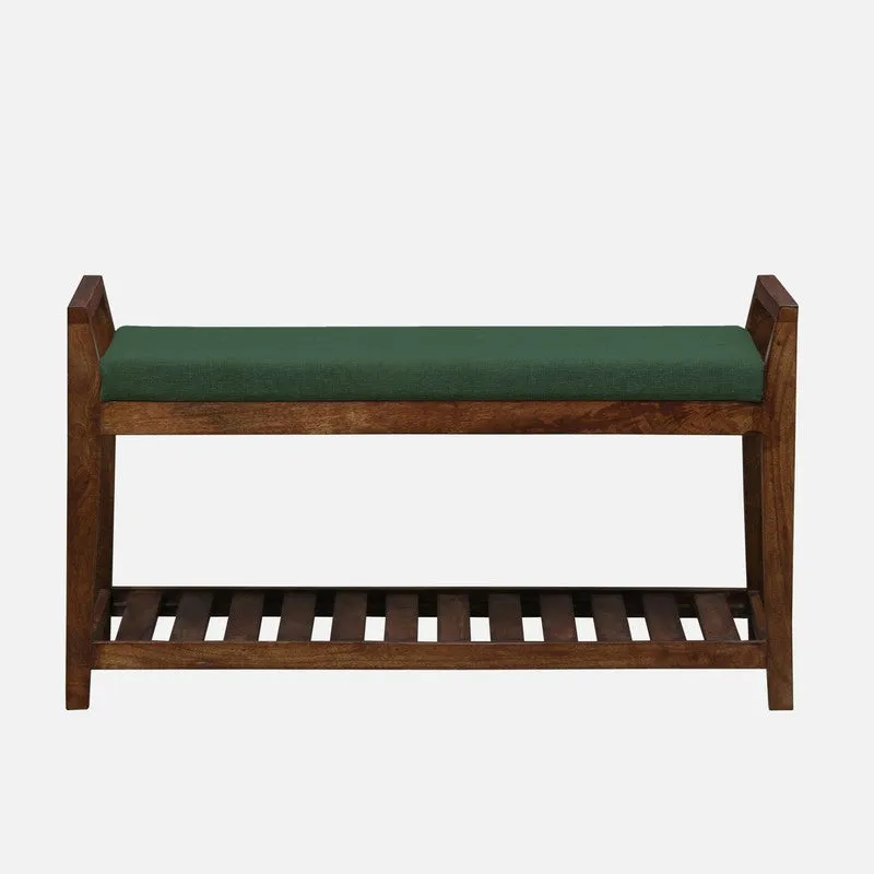 Drift Mango Wood Shoe Rack - Green media 4