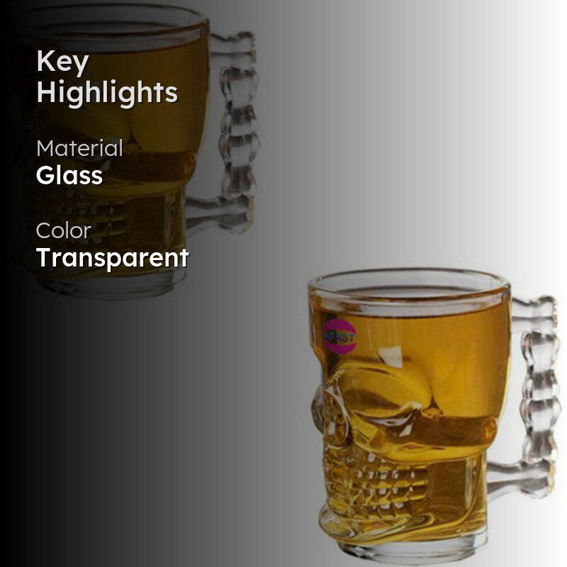 Skelta  Beer Mug (500 ML) Set Of Two media 2