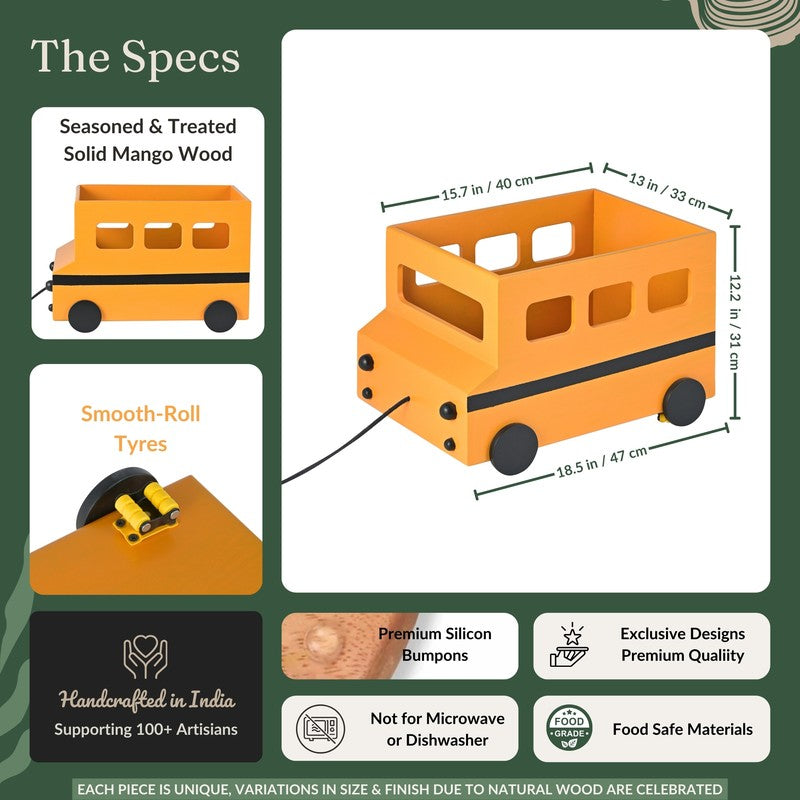 Wheels on the Bus Toy Cart media 10