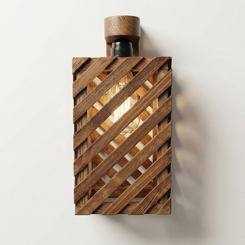 Ondina Wooden Wall Lamp media 4