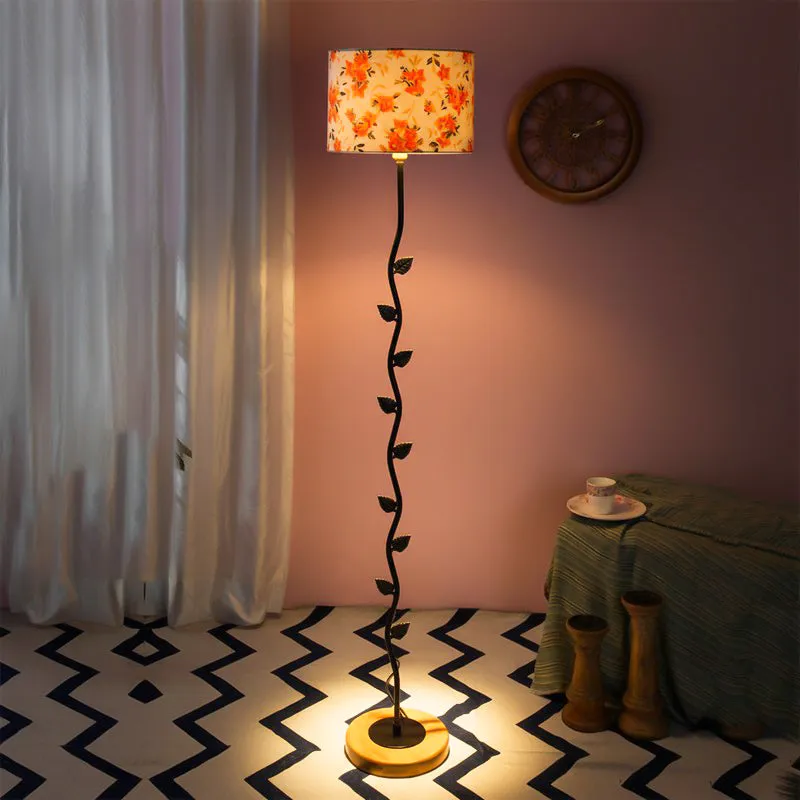 Orange Climbers Floor Lamp media 1