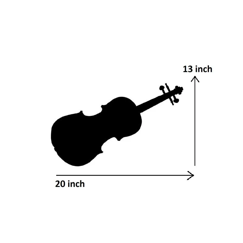Violin Black Iron Wall Accent media 5