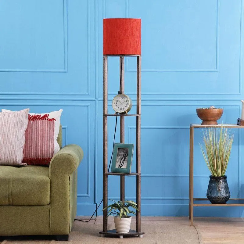 Topaz Yuno Floor Lamp With Shelf media 2