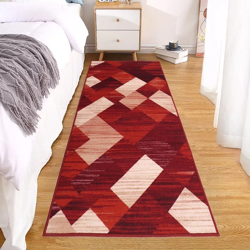 Meshra Nylon Runner Rug - Red media 3