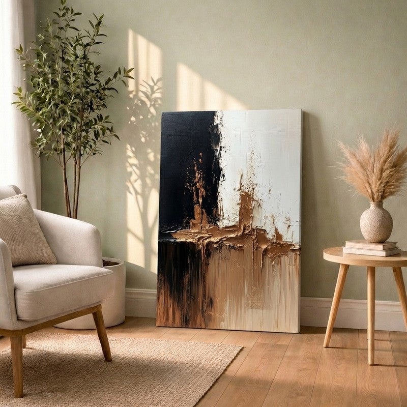 Vivid Axis Abstract Canvas Wall Art