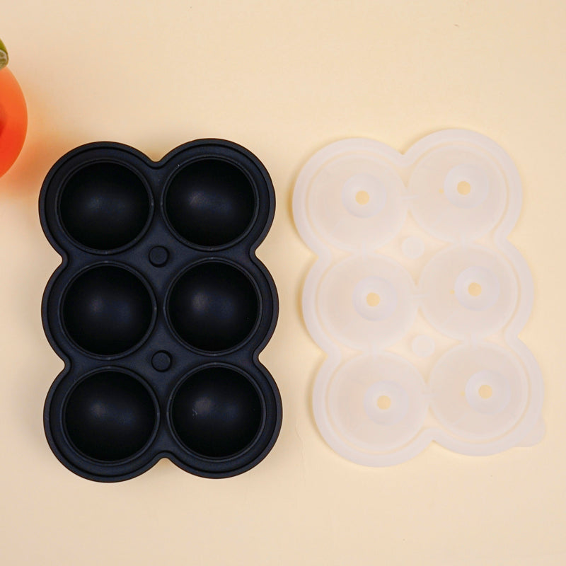 Frost Silicone 4-Cube Ice Mould - Black media 5