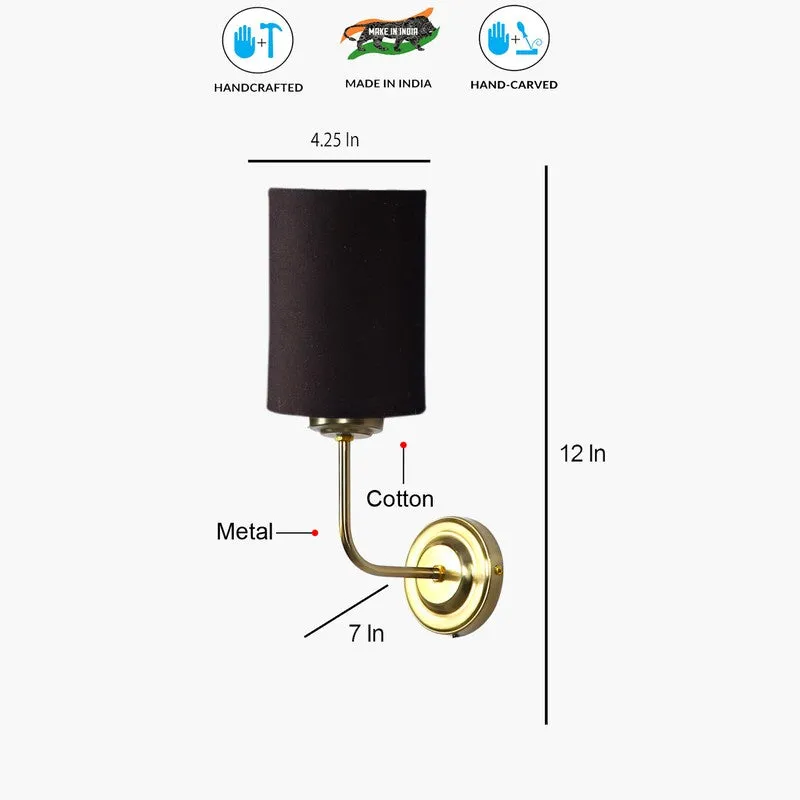 Lumoire Metal Wall Lamp - Gold,Black media 8