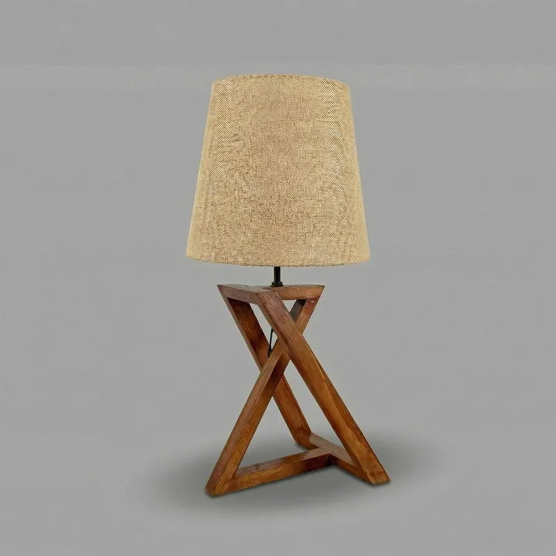 Jalora Jute Table Lamp - Brown,White media 7