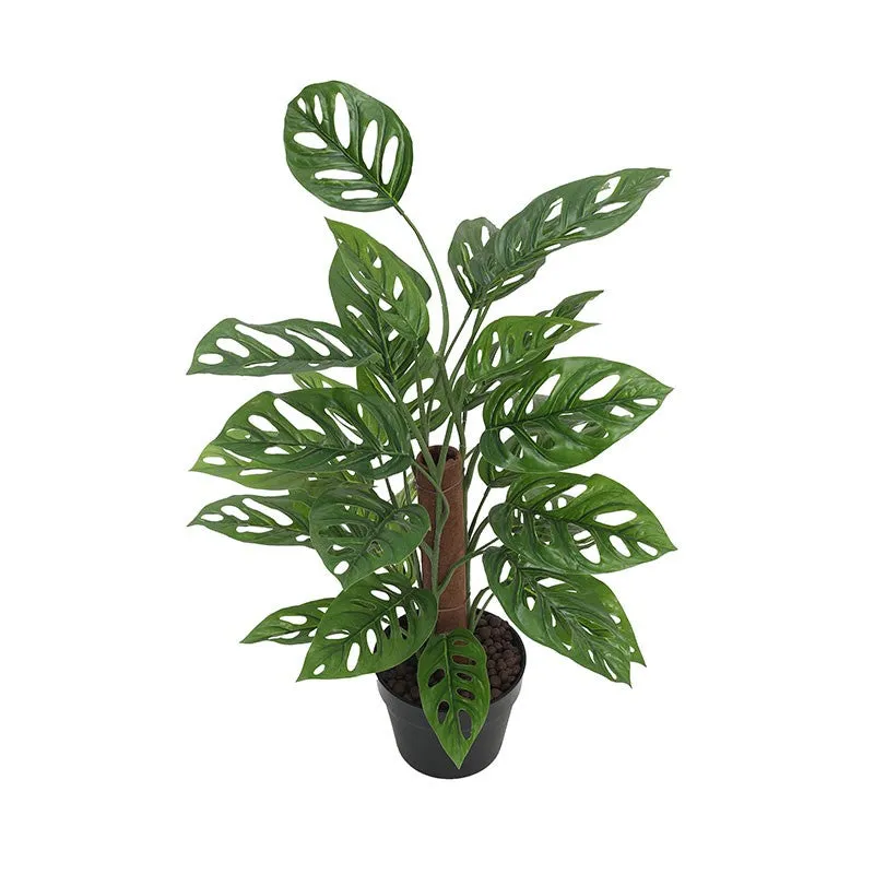 CalmRoot Artificial Plant With Black Plastic Pot - 2.0 ft media 5
