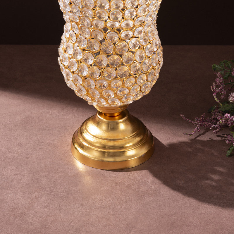 Irellis Blossom Vase - Gold media 3