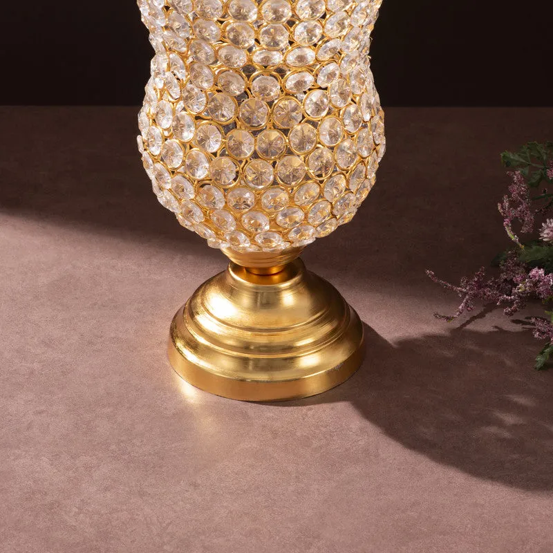 Irellis Blossom Vase - Gold media 3