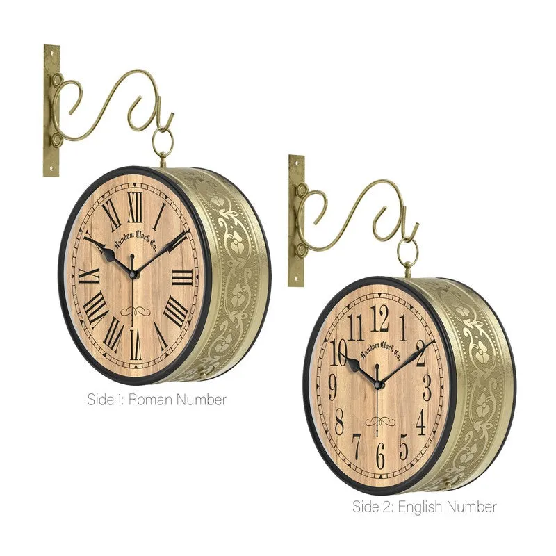Ashcroft Double Sided Wall Clock media 4
