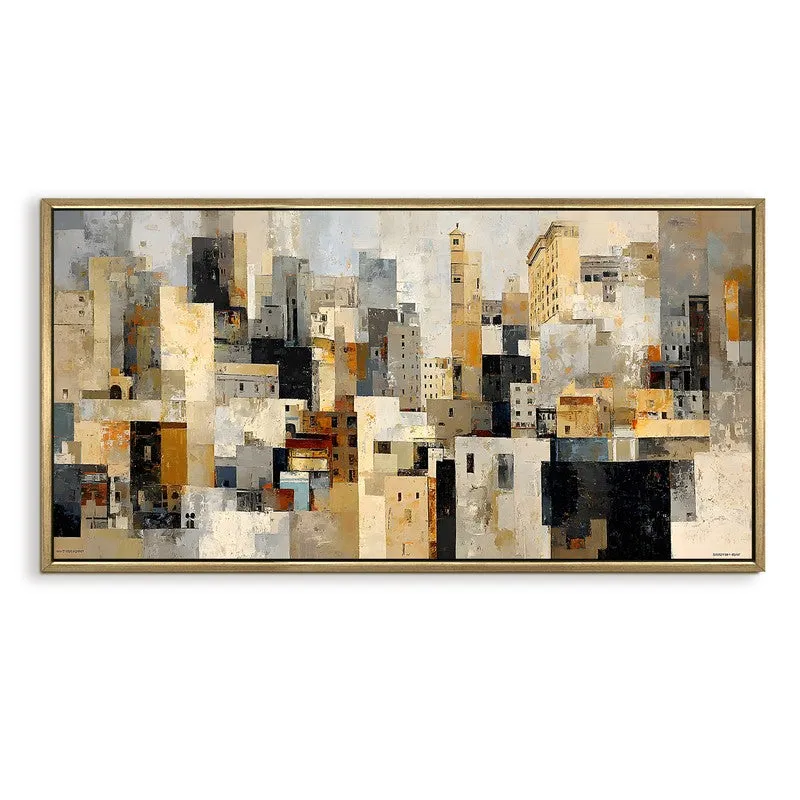 Stonefold Canvas Wall Painting With Frame media 3