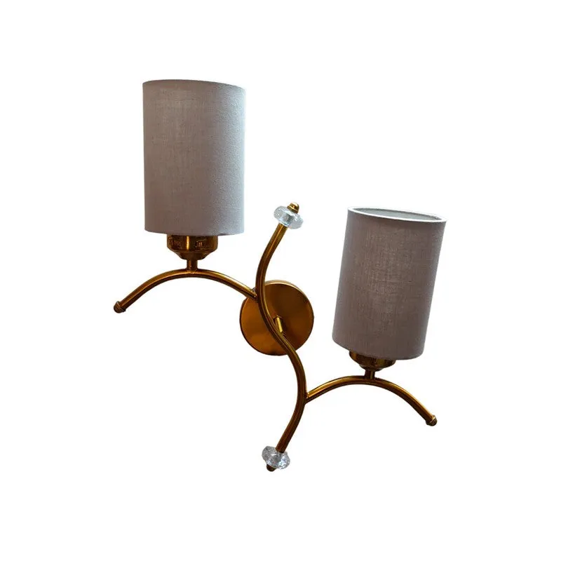 LumiBranch Dual Cotton Wall Lamp - Grey media 4