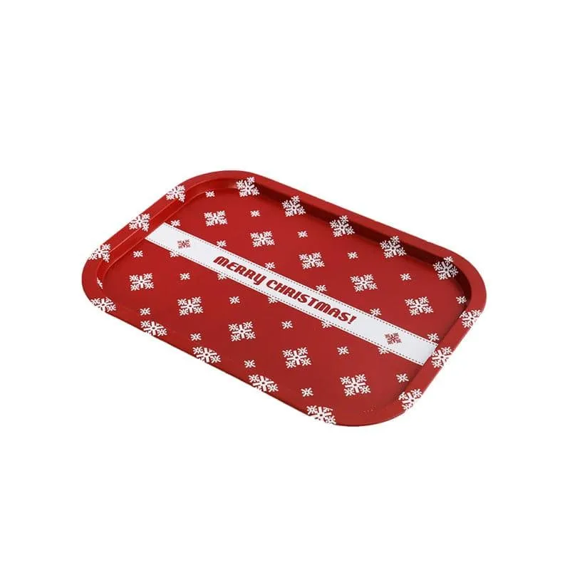 Snowflake Treat Serving Tray - Set Of Two media 3