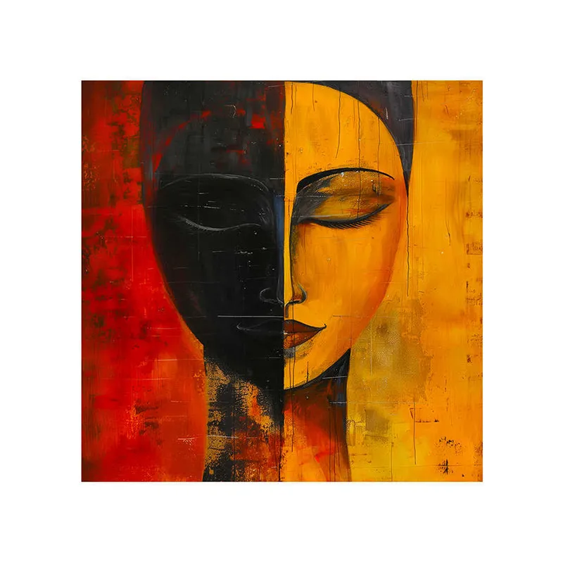 Buddha Face Poly Canvas Wall Painting media 5