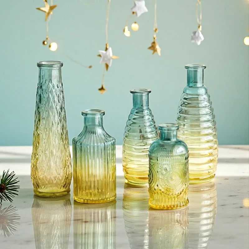 Glissera Glass Vase - Set Of Five media 3